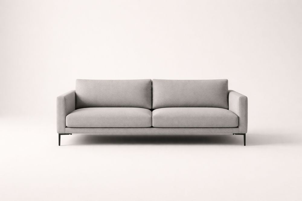 Gray Fabric Sofa